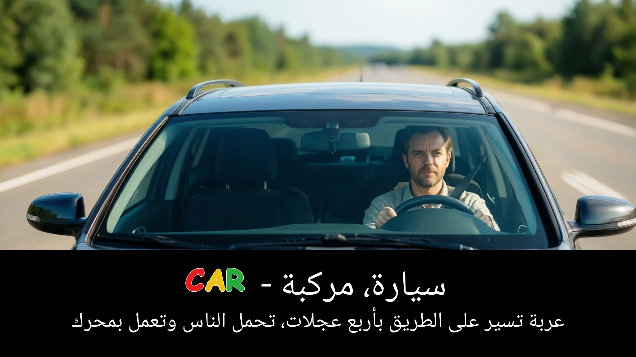 Arabic Illustration for car